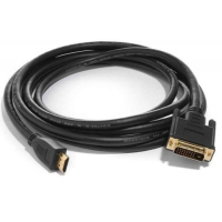 Photos - Cable (video, audio, USB) ATCOM Кабель мультимедійний HDMI to DVI 24+1 3.0m   3810 (3810)