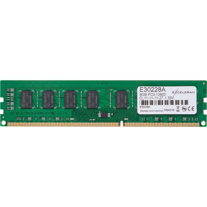 Модуль пам'яті для комп'ютера DDR3L 8GB 1600 MHz eXceleram (E30228A) зображення 2