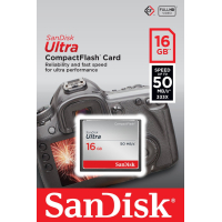Карта памяти SanDisk 16Gb Compact Flash Ultra (SDCFHS-016G-G46) изображение 3