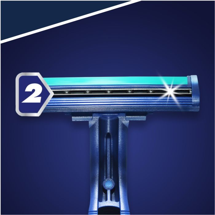 Бритва Gillette одноразовая Blue 2 Plus 5 шт (3014260283254) изображение 2