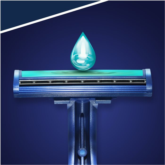 Бритва Gillette одноразовая Blue 2 Plus 5 шт (3014260283254) изображение 5