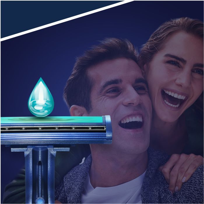 Бритва Gillette одноразовая Blue 2 Plus 5 шт (3014260283254) изображение 6