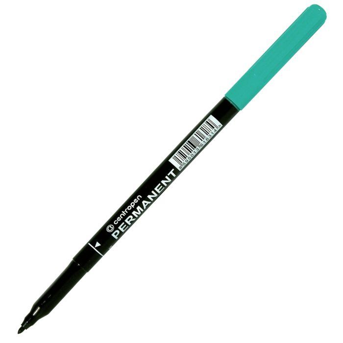 Маркер Centropen Permanent 2536 1 мм blue (2536/03)