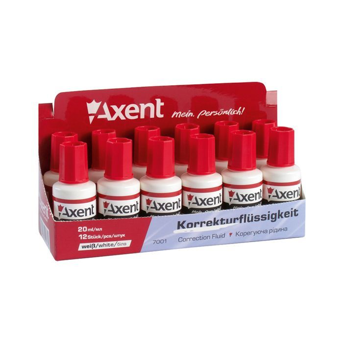 Корректор Axent fluid 20ml (display) (7001-A) изображение 2
