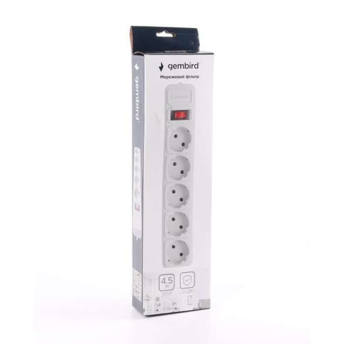 Сетевой фильтр питания Gembird SPG5-G-10MG изображение 2
