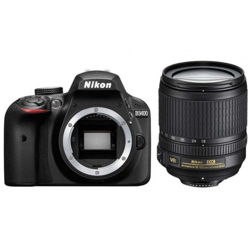 Цифровий фотоапарат Nikon D3400 AF-S DX 18-105 VR Kit (VBA490K003) зображення 6