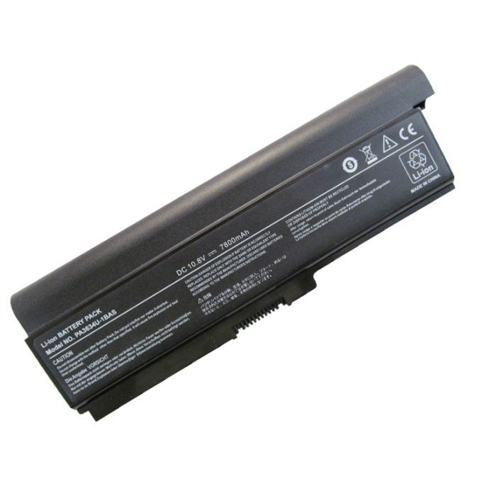 Аккумулятор для ноутбука AlSoft Toshiba PA3636U 7800mAh 9cell 10.8V Li-ion (A41221) изображение 2