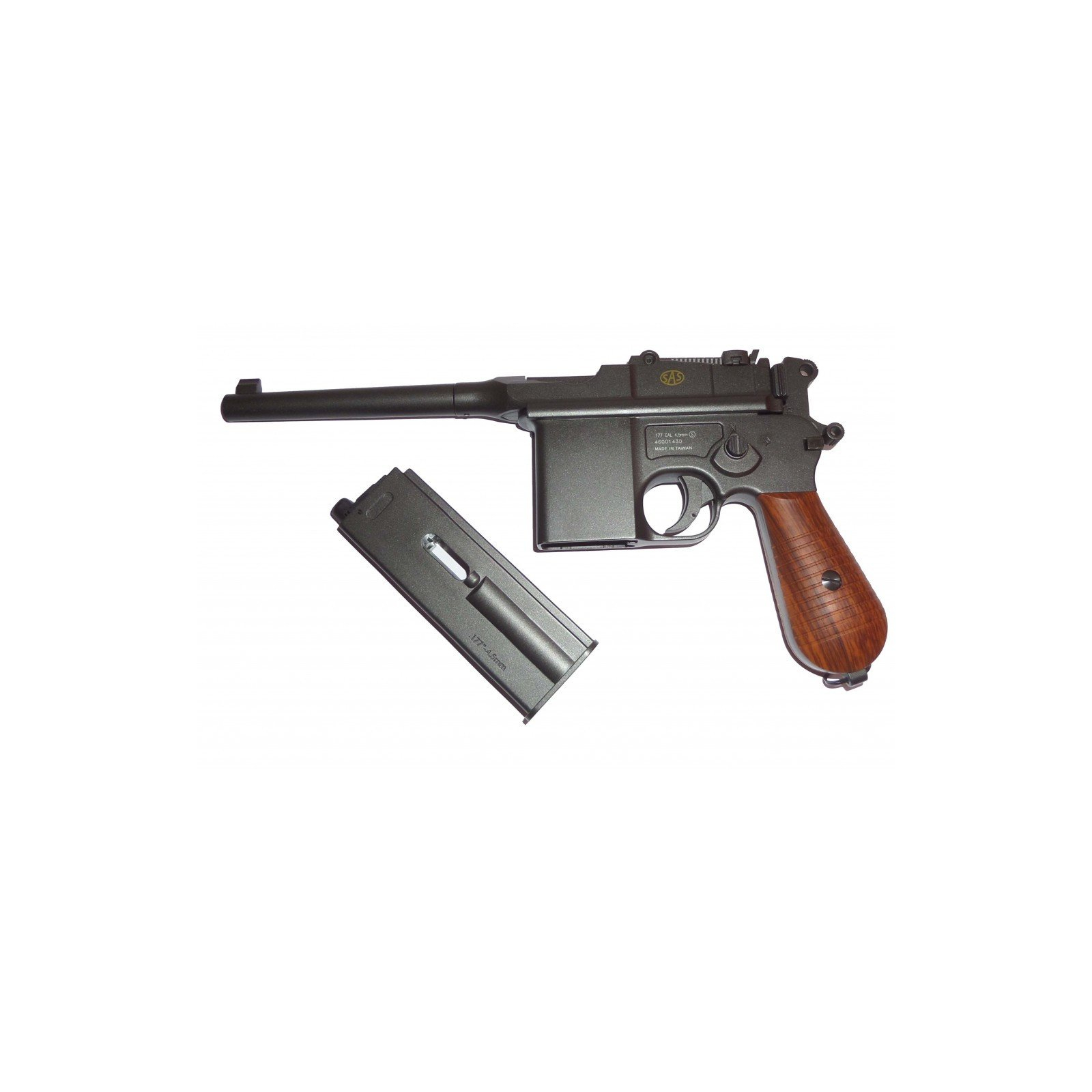 Пневматический пистолет SAS Mauser M.712 4,5 мм Blowback (KMB18DHN) изображение 4