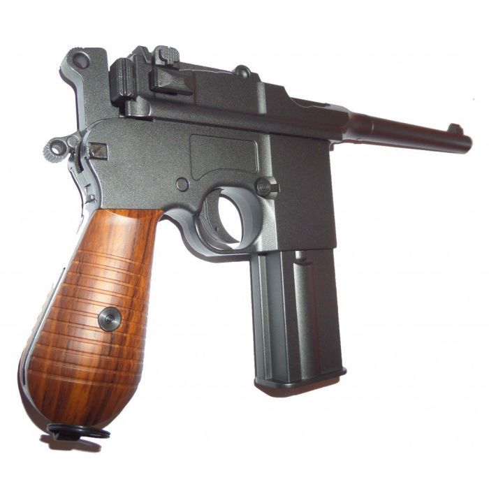 Пневматичний пістолет SAS Mauser M.712 4,5 мм Blowback (KMB18DHN) зображення 2