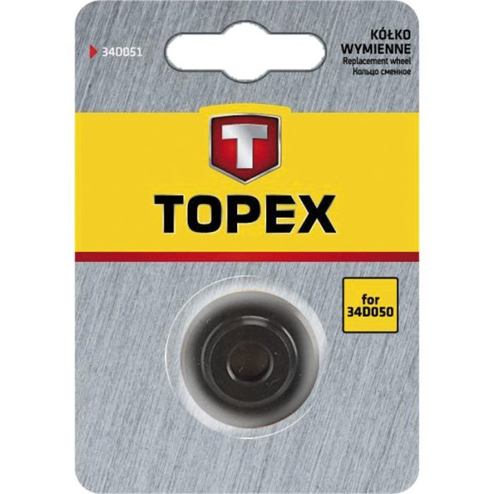 Ніж змінний Topex для трубореза 34D031, 34D032, 34D033 (рiжучий ролик) (34D052) зображення 2