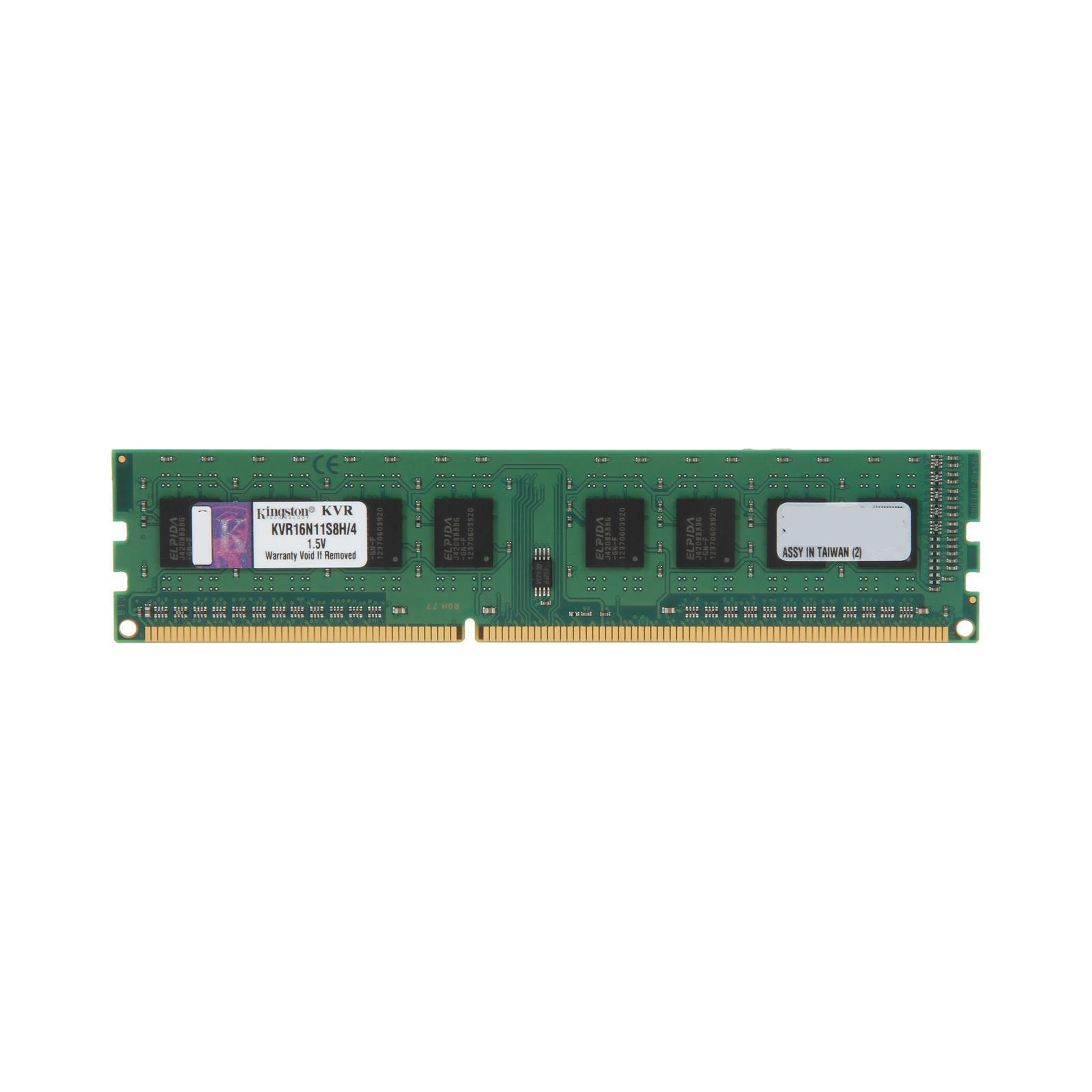 Модуль памяти для компьютера DDR3 4GB 1600 MHz Kingston (KVR16N11S8H/4)