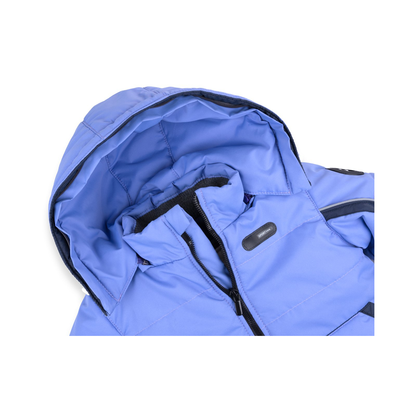 Комбинезон Интеркидс зимний со светоотражателями (5003-92B-blue) изображение 4