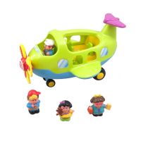 Развивающая игрушка Kiddieland Самолёт-путешественник (056895)