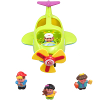 Развивающая игрушка Kiddieland Самолёт-путешественник (056895) изображение 3