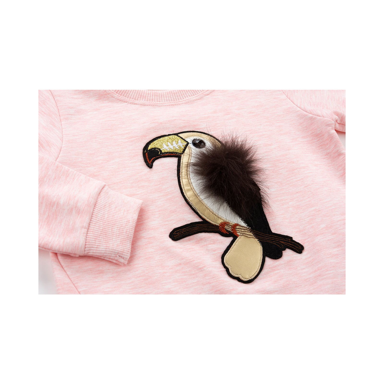 Набор детской одежды Breeze с попугаем (10575-98G-peach) изображение 7