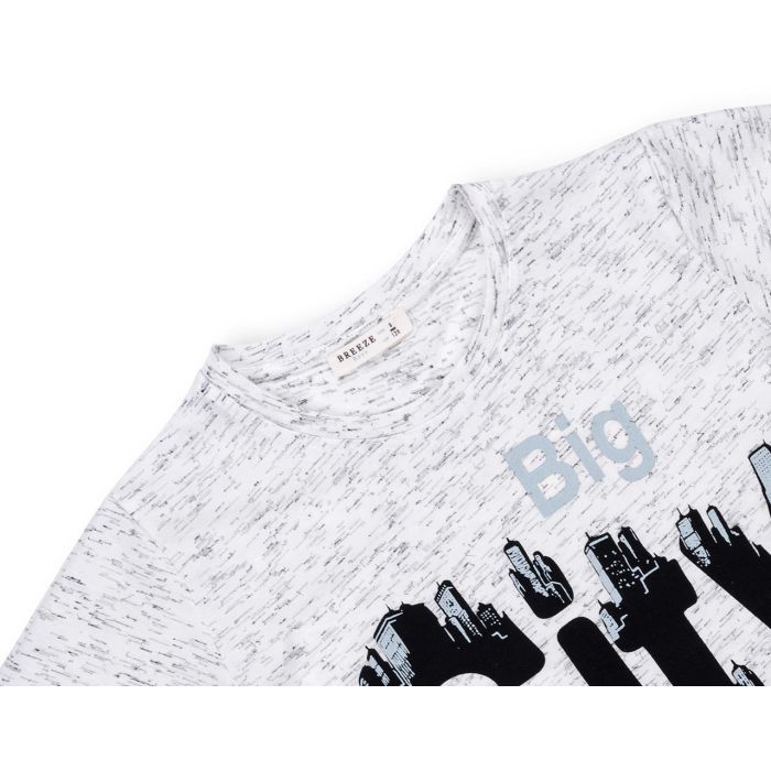 Футболка дитяча Breeze "BIG CITY LIFE" (11129-134B-gray) зображення 3