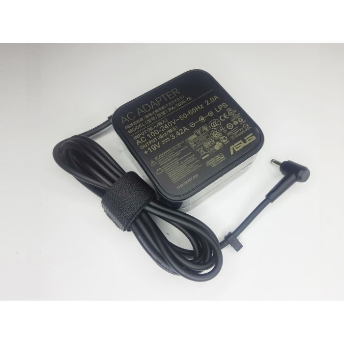 Блок живлення до ноутбуку ASUS 65W 19V 3.42A разъем 4.0/1.35 кардр. под кабель (ADP-65GD) зображення 2