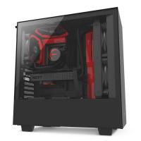 Корпус NZXT H500 Black Red (CA-H500B-BR) изображение 3