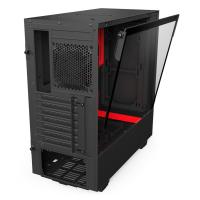 Корпус NZXT H500 Black Red (CA-H500B-BR) изображение 6