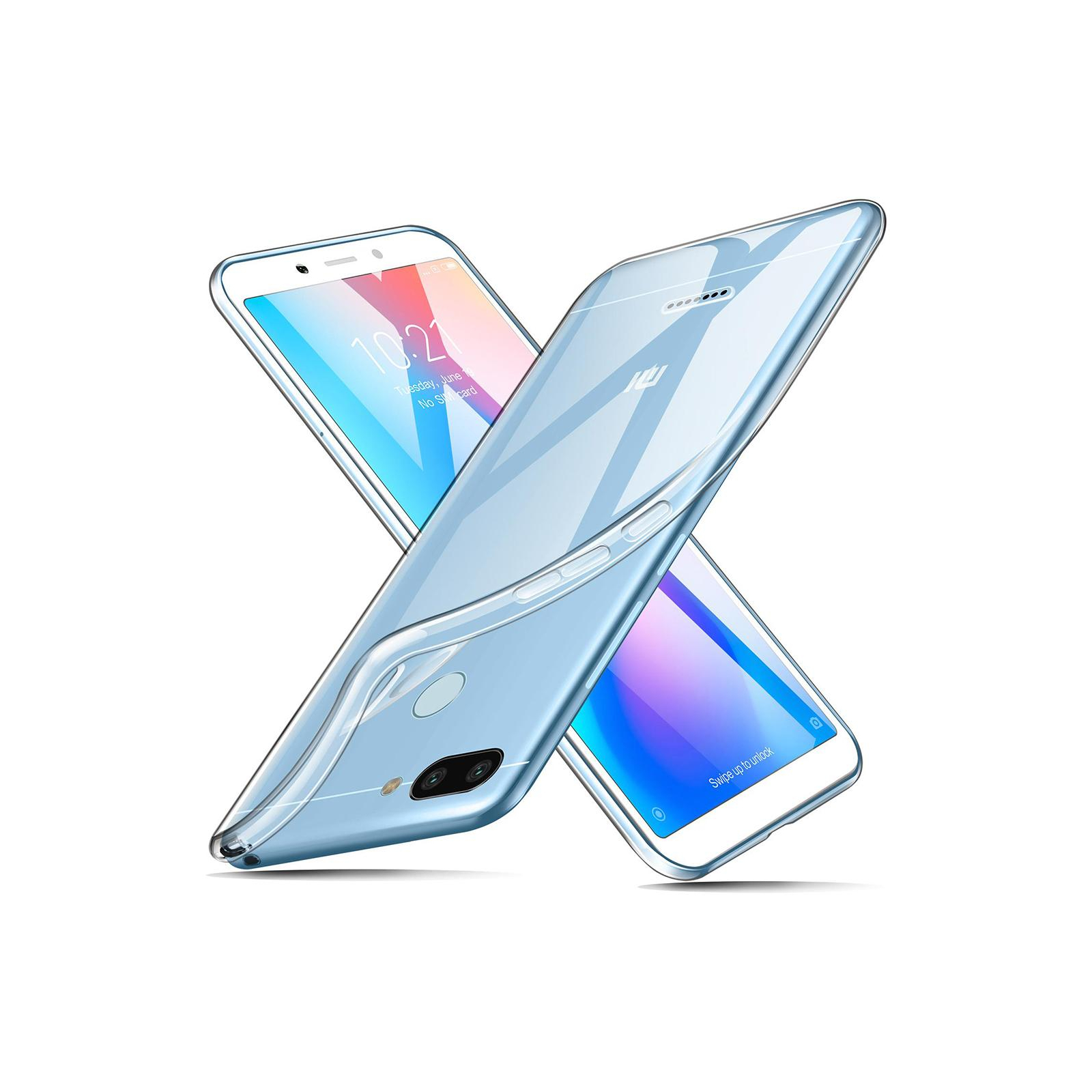 Чехол для мобильного телефона Laudtec для Xiaomi Redmi 6 Clear tpu (Transperent) (LC-XR6T) изображение 7