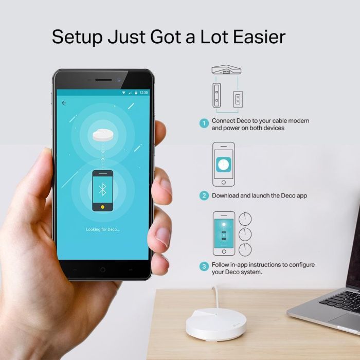 Точка доступа Wi-Fi TP-Link DECO-M5-3-PACK изображение 5