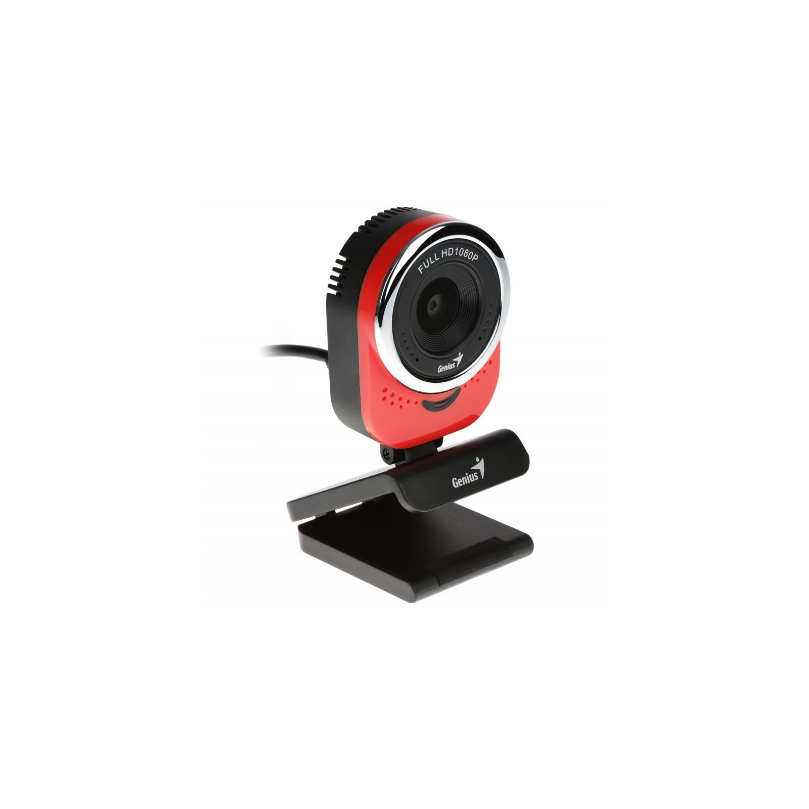Веб-камера Genius QCam 6000 Full HD Red (32200002401) зображення 2