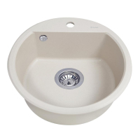 Мийка кухонна Perfelli ALVA RGA 104-49 LIGHT BEIGE зображення 2