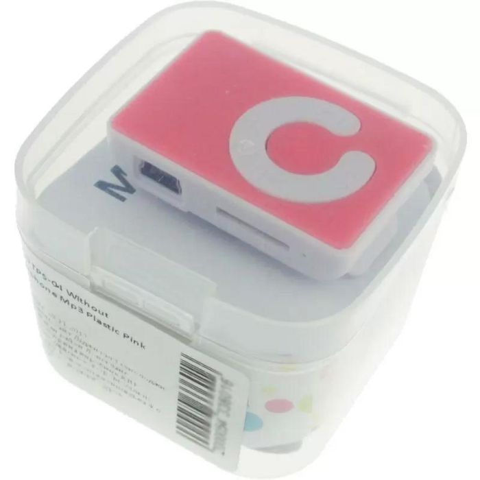 MP3 плеєр Toto Without display&Earphone Mp3 Plastic Pink (TPS-04-Pink) зображення 3