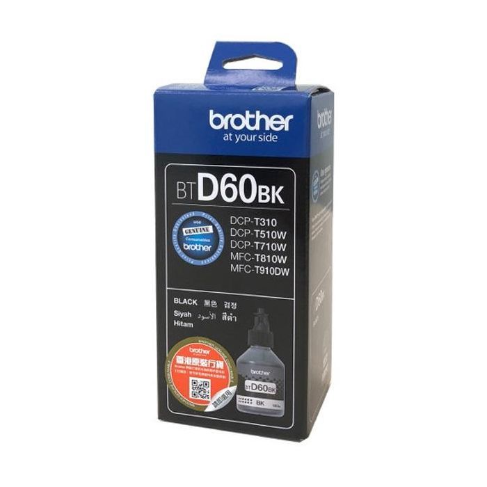 Контейнер с чернилами Brother BT-D60BK 108ml (BTD60Bk) изображение 2