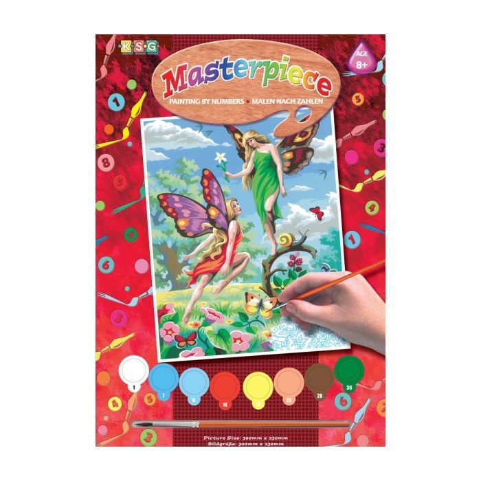 Набір для творчості Sequin Art PAINTING BY NUMBERS JUNIOR Fairies (SA0126)