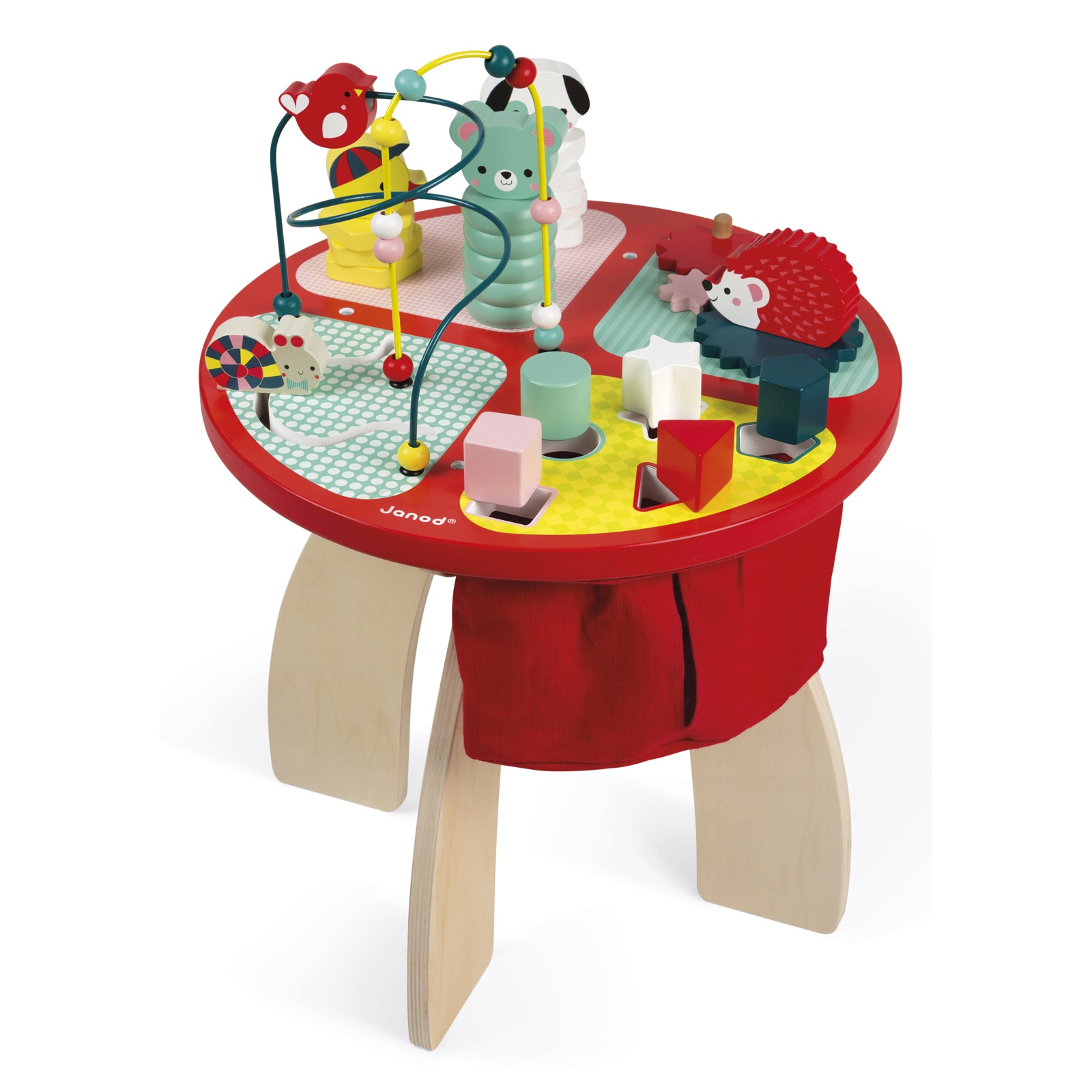Дитячий стіл Janod Игровой Животные (J08018) зображення 2