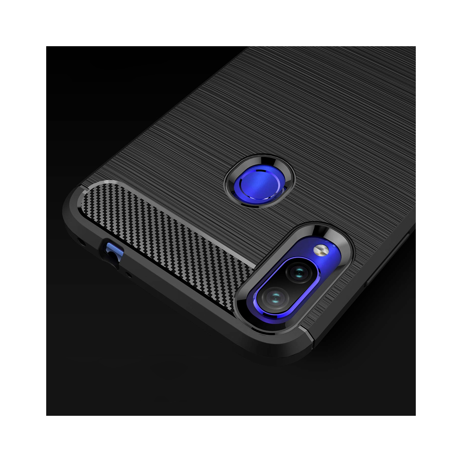 Чохол до мобільного телефона Laudtec для Xiaomi Redmi Note 7 Carbon Fiber (Black) (LT-XRN7) зображення 8