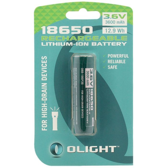 Аккумулятор Olight 18650 3600mAh (ORB2-186P36) изображение 5