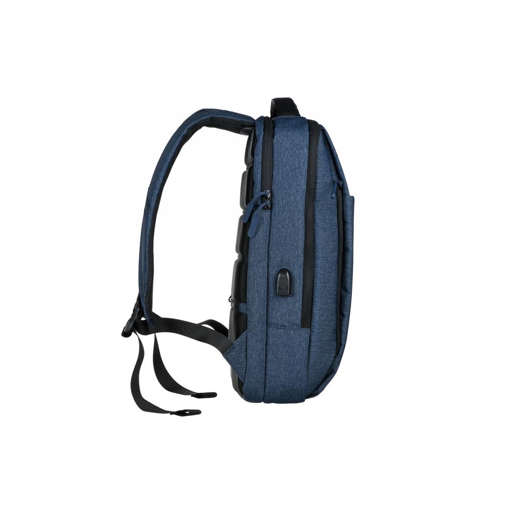 Рюкзак для ноутбука 2E 16" BPN9166 Melange, Blue (2E-BPN9166NV) изображение 4