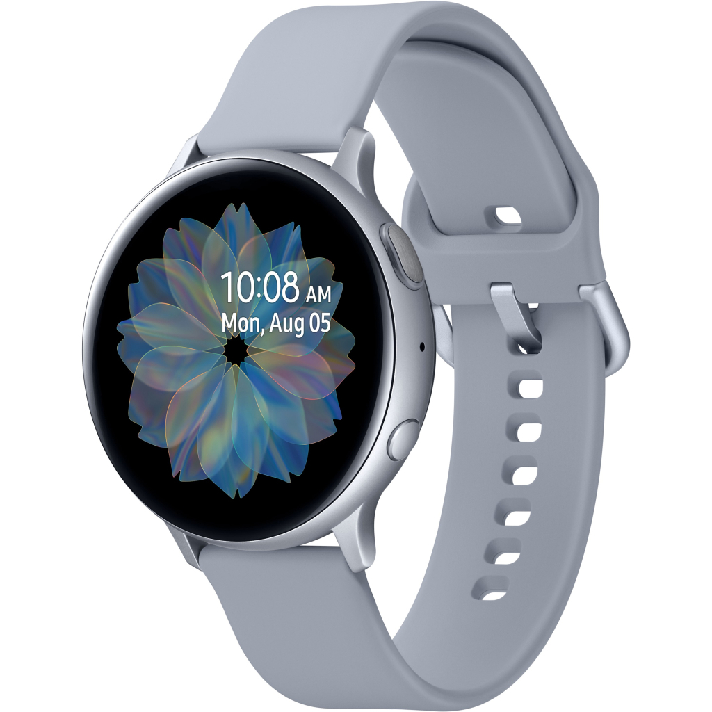 Смарт-часы Samsung SM-R820/4 (Galaxy Watch Active2 44mm Alu) Silver (SM-R820NZSASEK) изображение 2