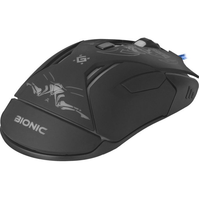Мишка Defender Bionic GM-250L Black (52250) зображення 3