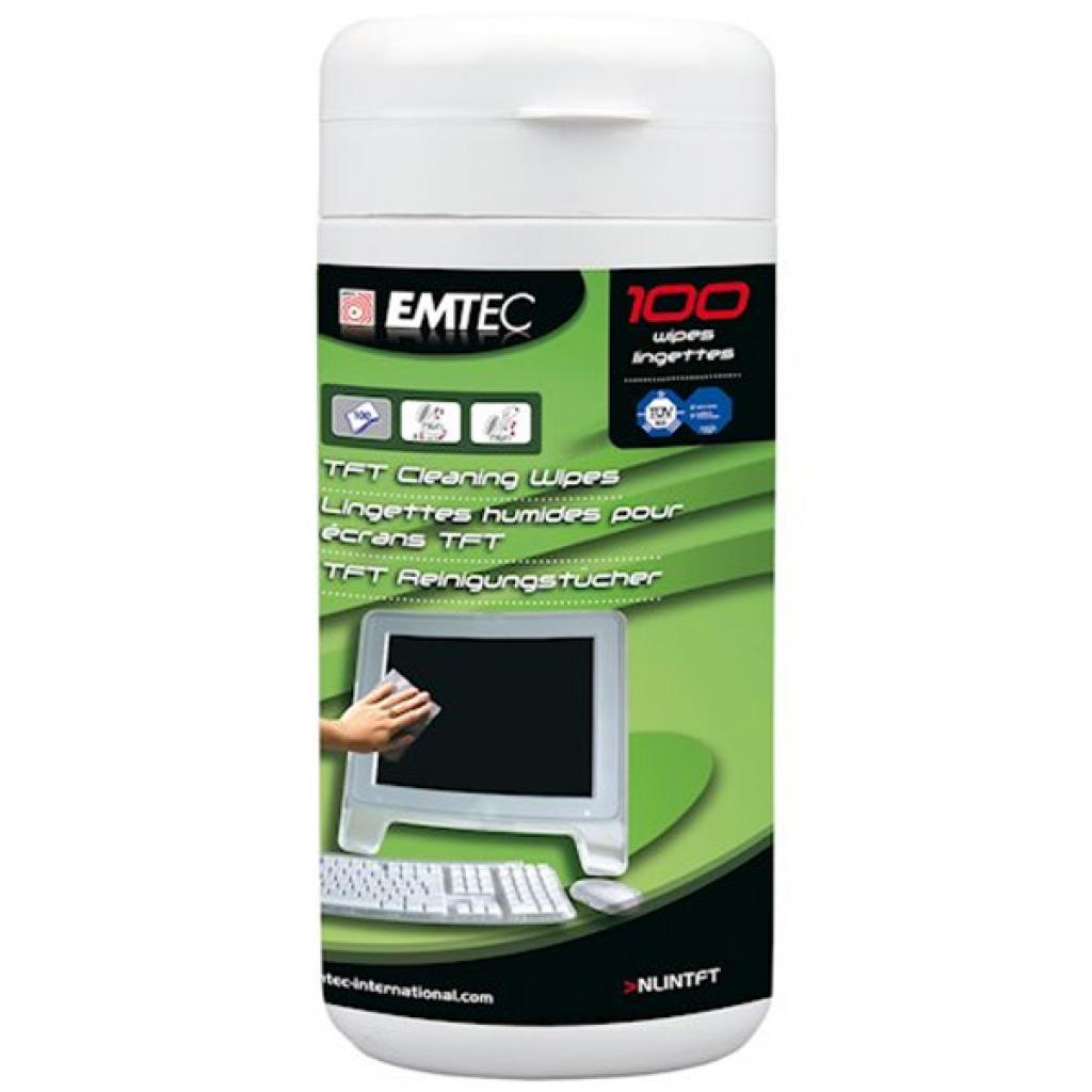 Серветки Emtec TFT/LCD Cleaning Wipes 100pcs (NLINTFT)