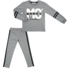Набір дитячого одягу Breeze "NO PROBLEMS!" (13229-134G-gray)