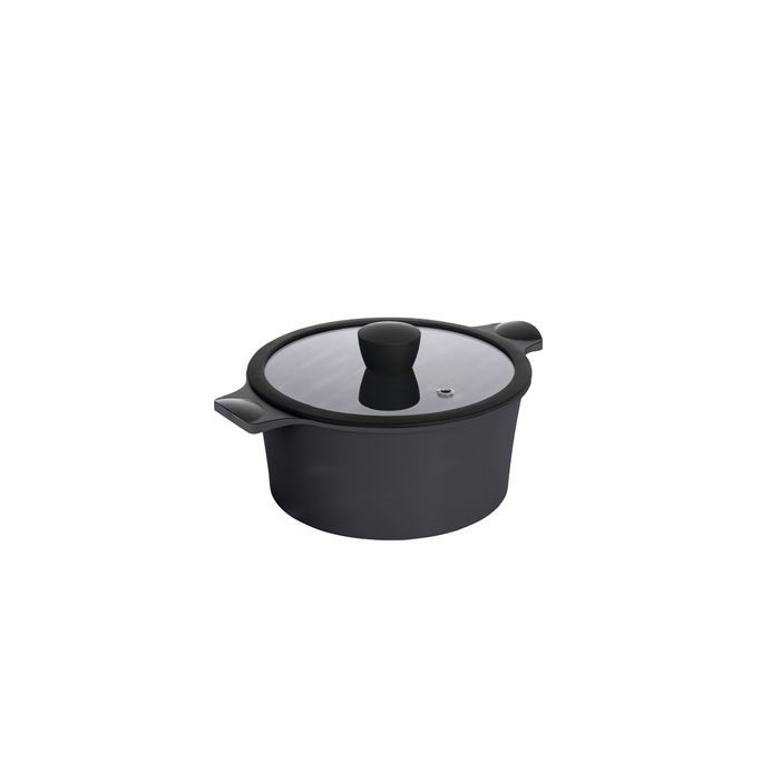 Кастрюля Ringel Zitrone black с крышкой 4,2 л (RG-2108-24/1 BL)