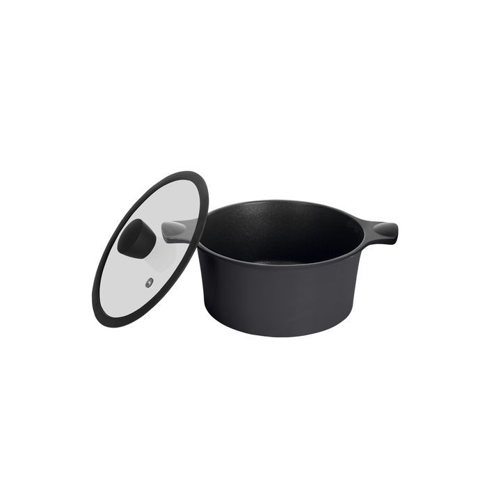 Кастрюля Ringel Zitrone black с крышкой 4,2 л (RG-2108-24/1 BL) изображение 2
