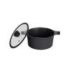Кастрюля Ringel Zitrone black с крышкой 4,2 л (RG-2108-24/1 BL) изображение 2