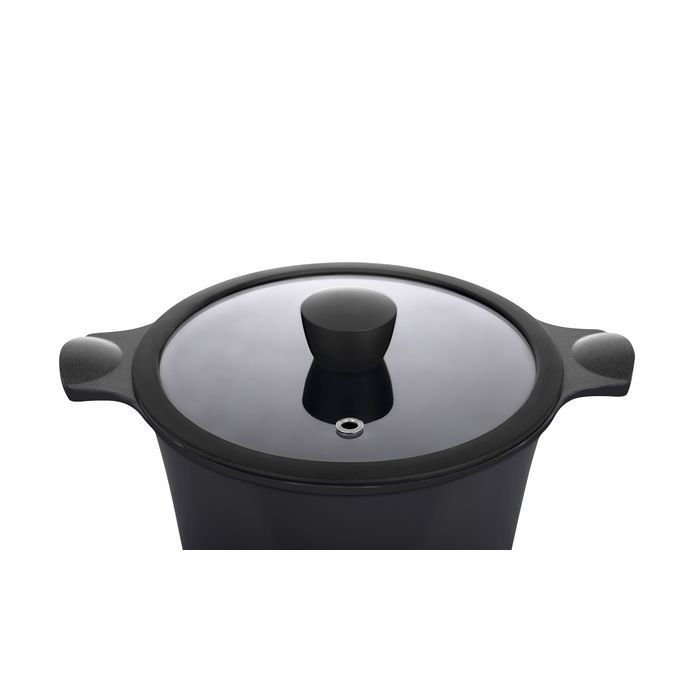 Кастрюля Ringel Zitrone black с крышкой 4,2 л (RG-2108-24/1 BL) изображение 3