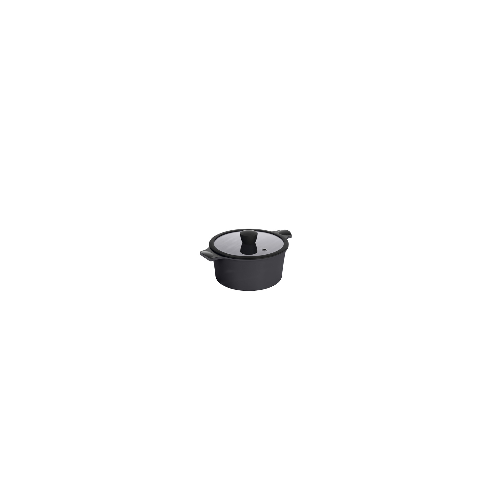 Кастрюля Ringel Zitrone black с крышкой 5,8 л (RG-2108-24/2 BL)