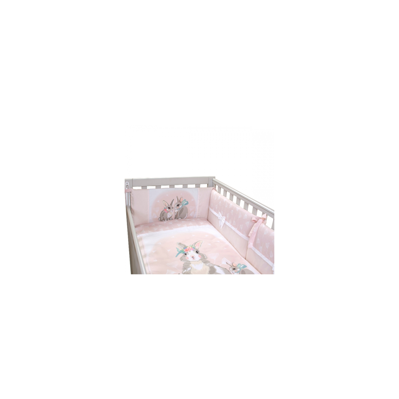 Детский постельный набор Верес Summer Bunny pink (6 ед.) (217.03) изображение 3