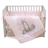 Детский постельный набор Верес Summer Bunny pink (6 ед.) (217.03)