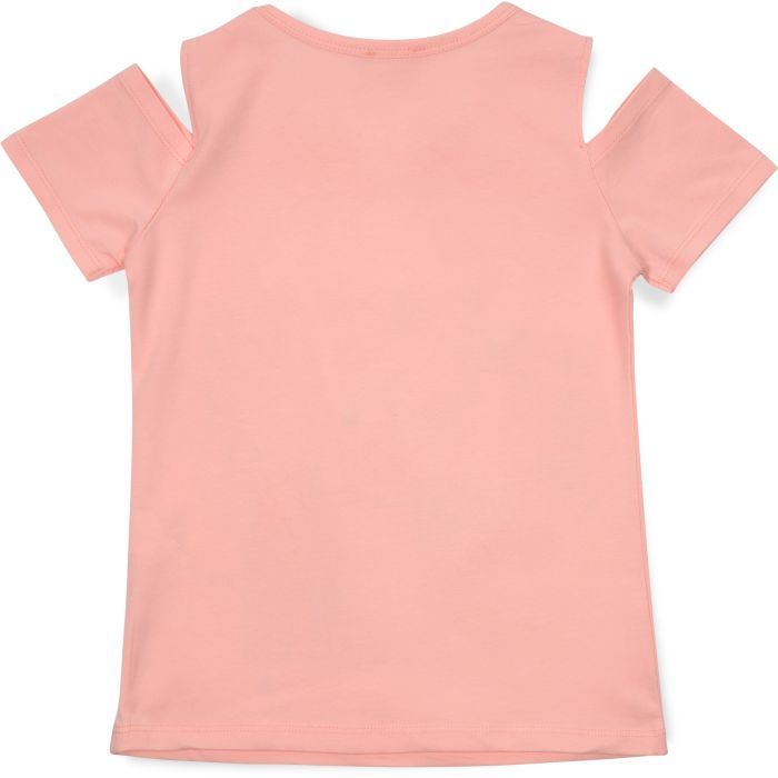 Футболка дитяча Breeze з дівчинкою (14124-128G-peach) зображення 2