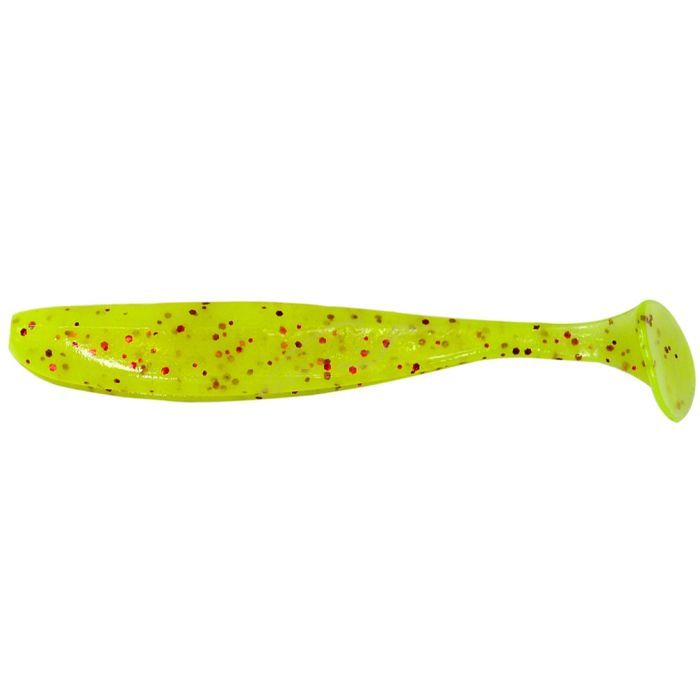 Силикон рыболовный Keitech Easy Shiner 5" (5 шт/упак) ц:pal#01 chartreuseredflake (1551.09.80)