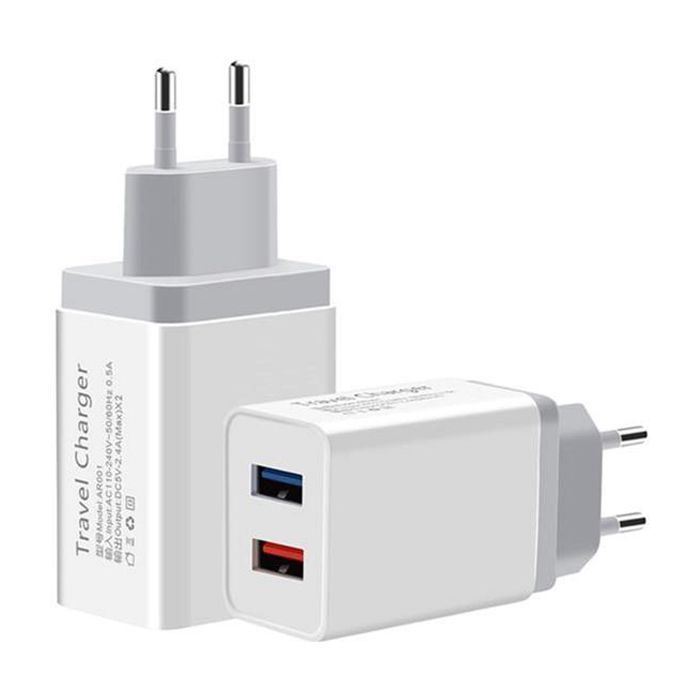 Зарядное устройство XoKo WC-210 2.4A USB White (WC-210-WH) (WC-210-WH)