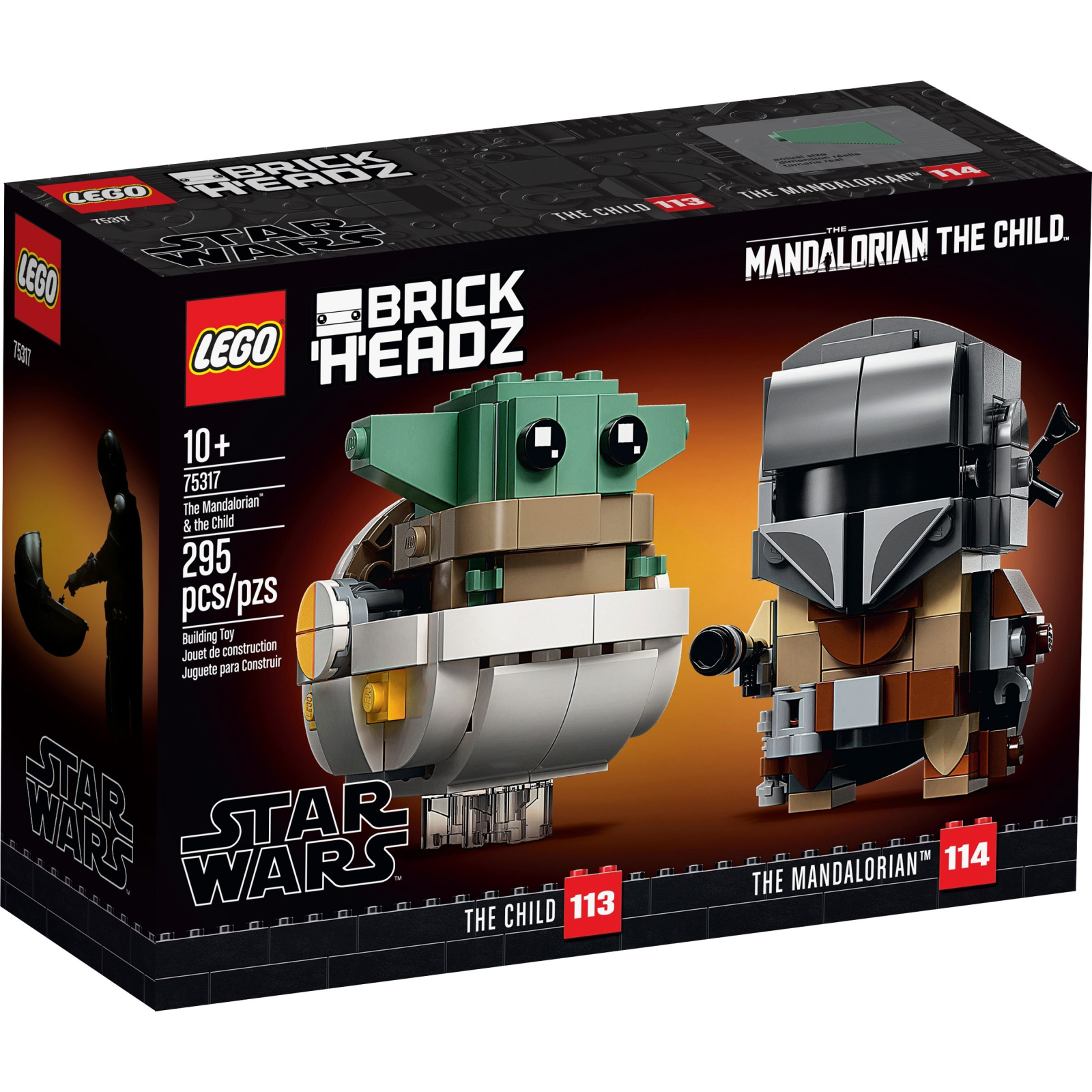 Конструктор LEGO Star Wars Мандалорец и малыш 295 деталей (75317)