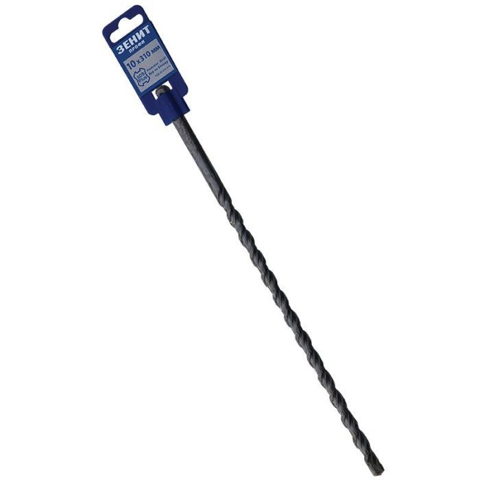 Бур Зеніт "ПРОФІ" SDS-Plus 10х310 мм, спираль 4S (20010310)
